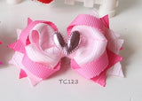 Beautiful Hair Bow Clips (TC120-TC123)