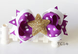 Beautiful and Colorful Bows Hair Clips (TC13-TC16)