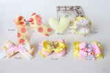 Colorful Yellow Bows Hair Clips (TC153-TC157)