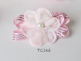 Pink Floral Hair Clips (TC158-TC162)