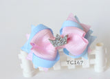 Glitter Star Elegant Big Bow Hair Clips (TC167-TC169)