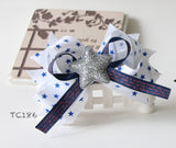 Elegant Navy Big Bow Hair Clips (TC186-TC187)