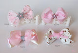 Pink Big Bow Hair Clips (TC194-TC197)