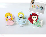 Mermaid, Elsa Hair Clips (TC225-TC227)