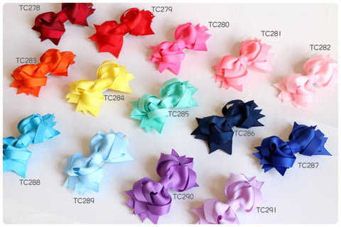 Big Bow Hair Clips (TC278-TC291)