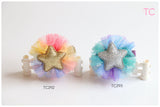 Big Tulle Bow with Star Hair Clips (TC292-TC293)