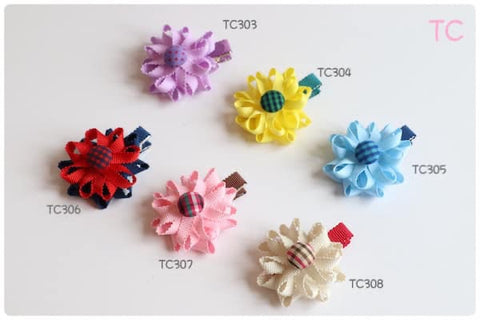 Flower Hair Clips (TC303-TC308)