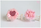 Bow Hair Clips in Pink (TC350-TC351)