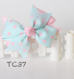 Colorful Bows Hair Clips (TC34-TC39)