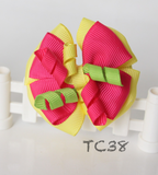 Colorful Bows Hair Clips (TC34-TC39)