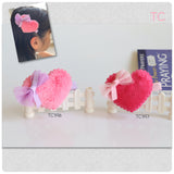 Pink Heart Hair Clip (TC396-TC397)