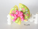 Colorful Bows Hair Clips (TC34-TC39)