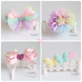 Fairy-like Colors Hair Clips  (TC457-TC460)