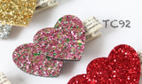 Beautiful Heart Hair Clips (TC91-TC94)