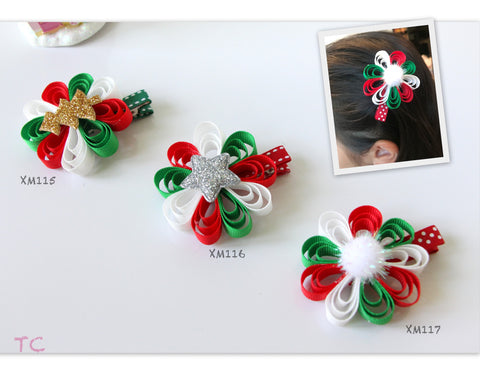 Christmas Hair Accessories (XM115-XM117)