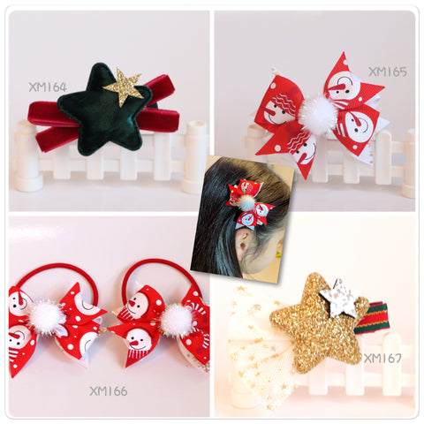 Christmas Hair Accessories (XM164-XM167)