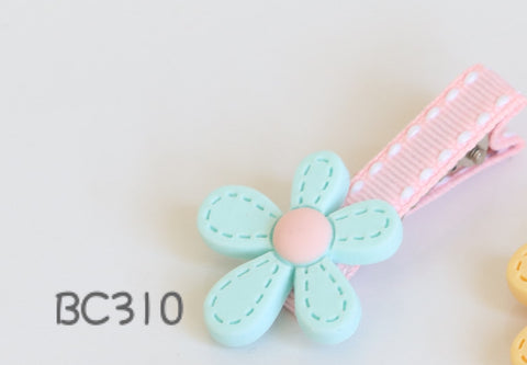 Flower Baby Hair Clips (BC310-BC314)