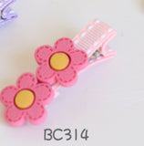 Flower Baby Hair Clips (BC310-BC314)