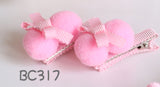 Pink Baby Hair Clips (BC315-BC319)