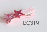 Pink Baby Hair Clips (BC315-BC319)