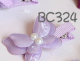 紫色婴儿发夹 (BC320-BC334)