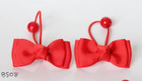 School Hair Accessories, Red (BS1052)