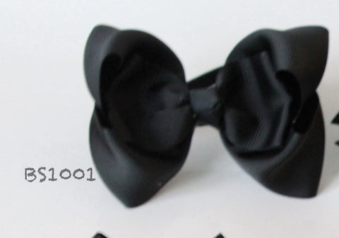 School Hair Accessories, Black (BS1001-BS1006)