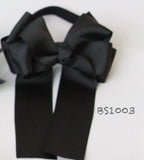 School Hair Accessories, Black (BS1001-BS1006)