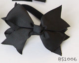 School Hair Accessories, Black (BS1001-BS1006)