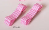 School Hair Accessories, Pink (BS1032-BS1035)