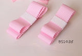 School Hair Accessories, Pink (BS1032-BS1035)