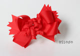 School Hair Accessories, Red (BS1050-BS1051)