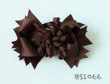 Brown School Hair Accessories, Brown (BS1063-BS1066)