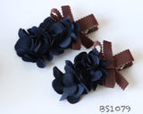 Brown School Hair Accessories, Brown (BS1077-BS1079)