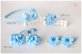 School Hair Accessories, Navy/ Royal Blue/ Light Blue/ DGJS (BS1112-BS1112)