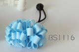 School Hair Accessories, Navy/ Royal Blue/ Light Blue/ DGJS (BS1112-BS1125)