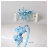 School Hair Accessories, Navy/ Royal Blue/ Light Blue/ DGJS (BS1118-BS1118)