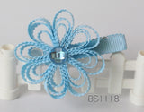 School Hair Accessories, Navy/ Royal Blue/ Light Blue/ DGJS (BS1118-BS1118)