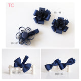 School Hair Accessories, Navy (BS1137-BS1140)