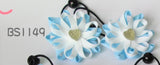 School Hair Accessories, Navy/ Light Blue/ White (BS1149-BS1154)