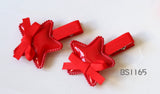 School Hair Accessories, Red (BS1163-BS1165)