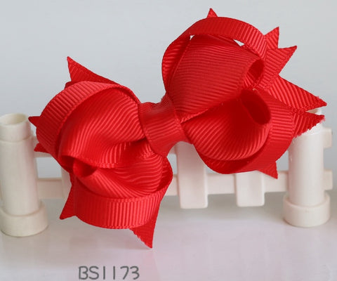 School Hair Accessories, Red (BS1173-BS1174)