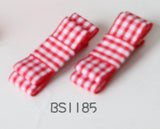 School Hair Accessories, Red (BS1183-BS1185)