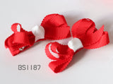 School Hair Accessories, Red (BS1186-BS1188)