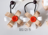 School Hair Accessories, Orange/ Beige/ HKUGAP/ St Mary (BS1212-BS1214)