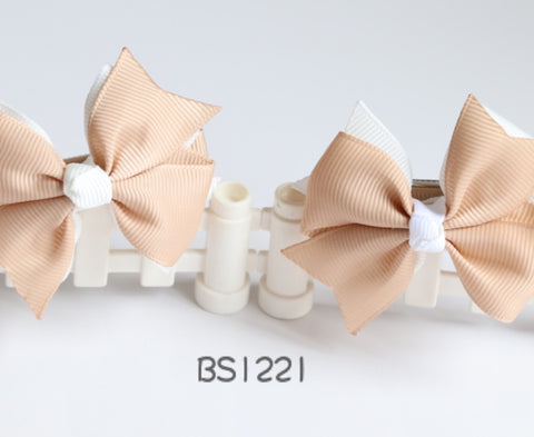 School Hair Accessories, Orange/ Beige/ HKUGAP/ St Mary (BS1221-BS1224)