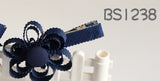 School Hair Accessories, Navy (BS1237-BS1241)