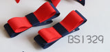 School Hair Accessories, Navy and Red (BS1525-BS1527)