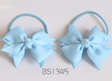 School Hair Accessories, Navy/ Royal Blue/ Light Blue/ DGJS (BS1750)