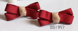 School Hair Accessories, Burgundy (BS1357)